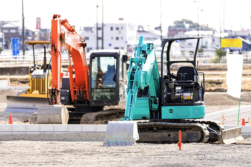 中古機械の活用事業と住環境の整備事業